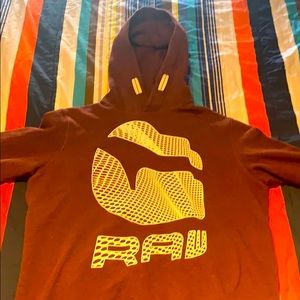 Raw hoodie